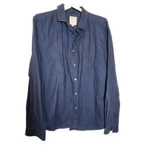 Life after denim chambray blue shirt XL